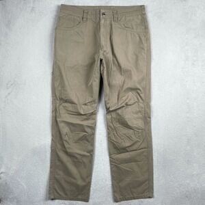 Patagonia Tenpenny Pants Mens 36x32 Beige Relaxed Fit Hiking Outdoor Gorpcore